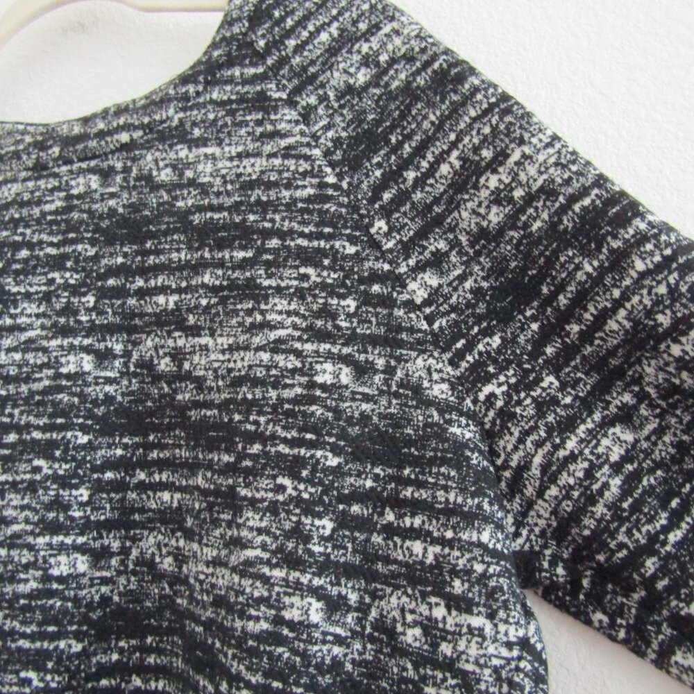 Banana Republic Women's Sweater Large Heather Black Classic Casual Preppy - Picture 4 of 12